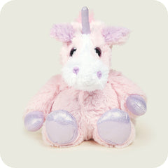 Warmies® Unicorno rosa scintillante