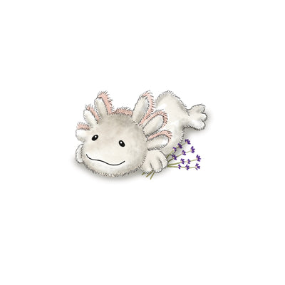 Warmies® White Axolotl
