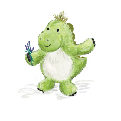 Dinosauro verde Warmies®