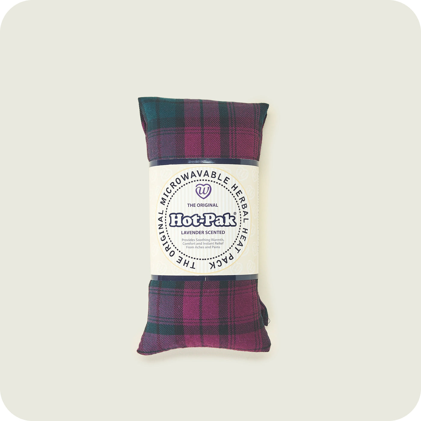 Warmies® Tartan Plumwatch Hot-Pak® 