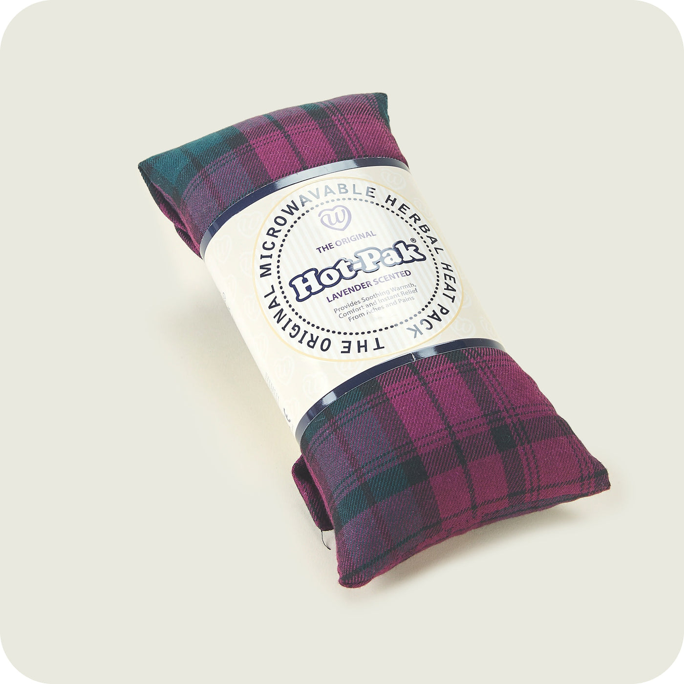 Warmies® Tartan Plumwatch Hot-Pak® 