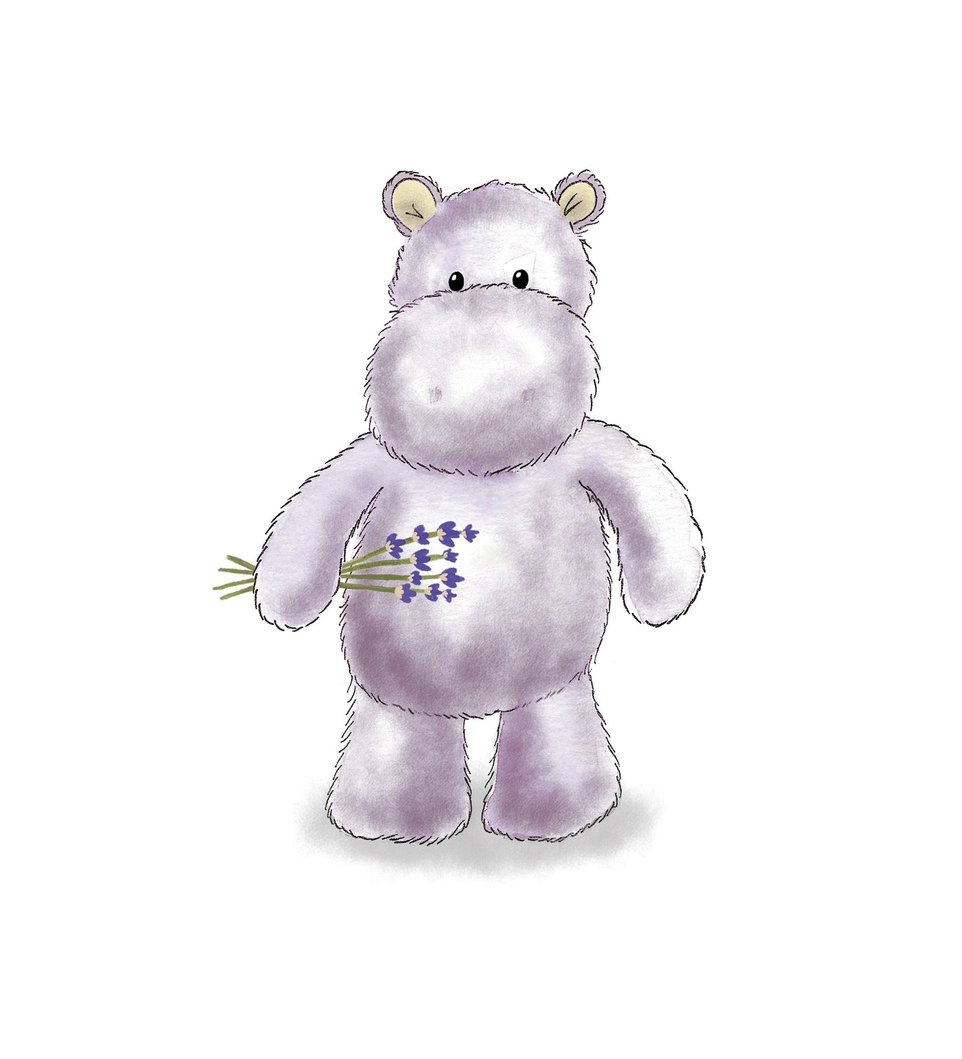 Warmies® Marshmallow Hippo