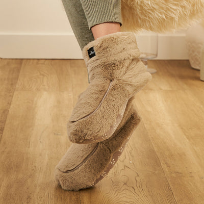Warmies® Luxury Latte Boots