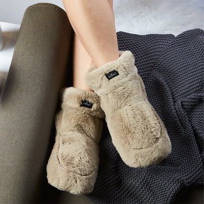 Warmies® Luxury Latte Boots