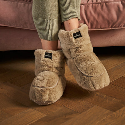 Warmies® Luxury Latte Boots