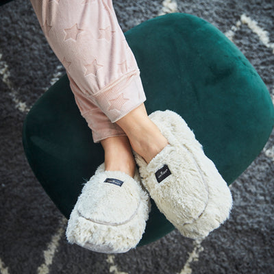Pantofole Warmies® Luxury Almond