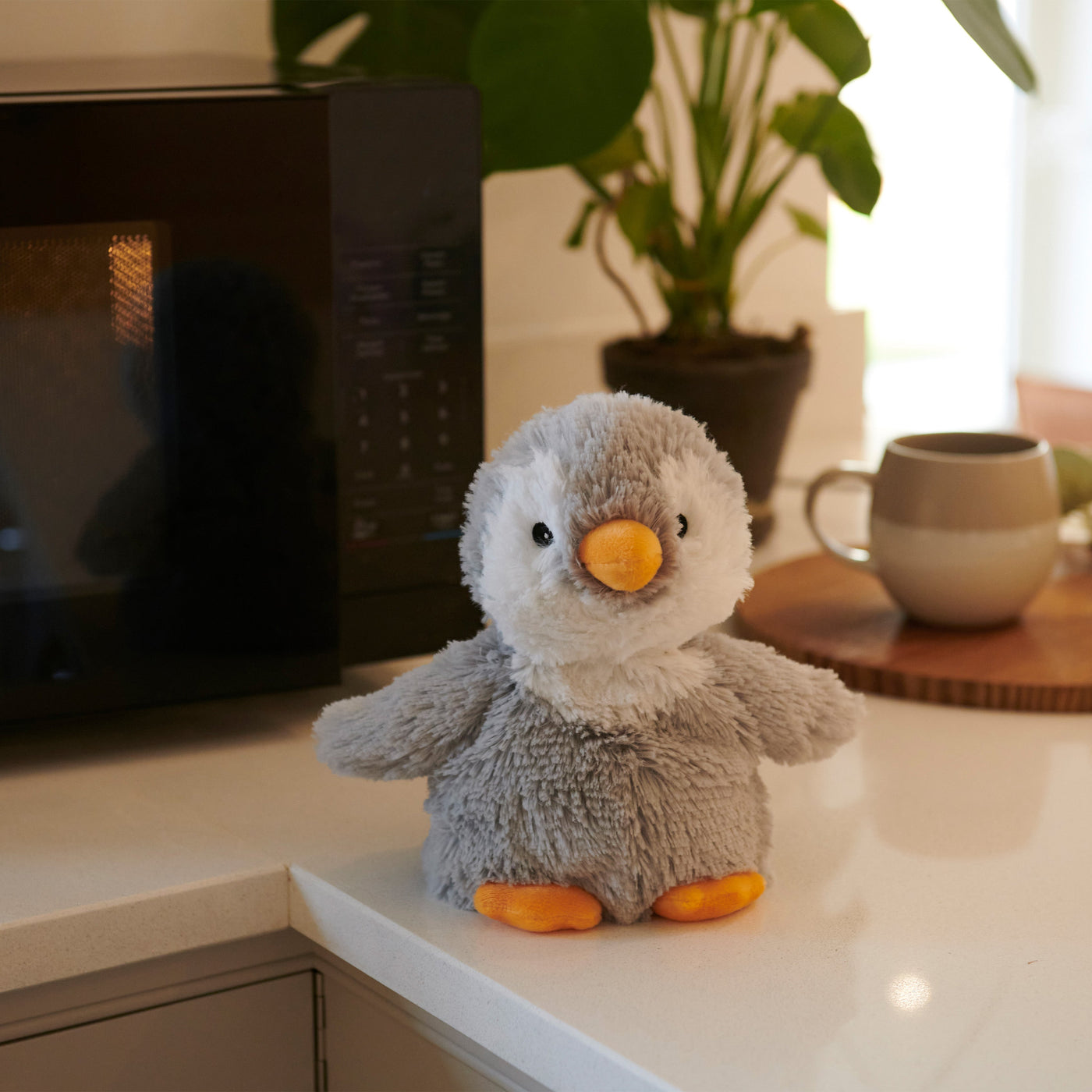 Warmies® Junior Pinguino Grigio