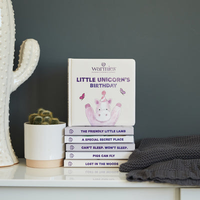 Pacchetto libro e peluche - Unicorno