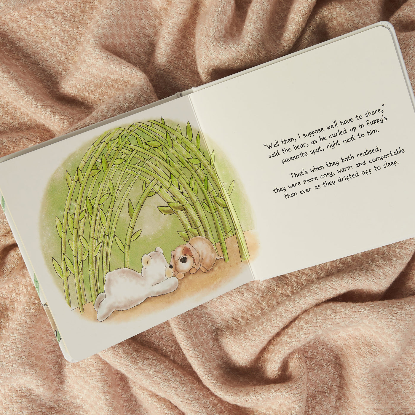Pacchetto libro e peluche - Cucciolo