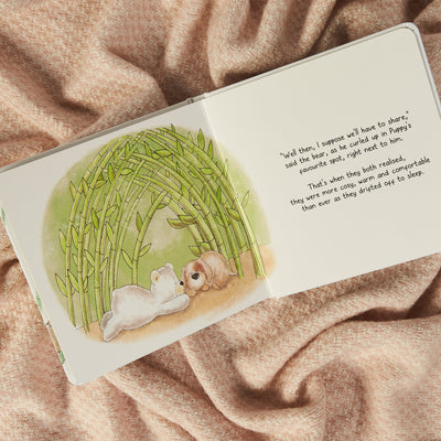 Pacchetto libro e peluche - Cucciolo