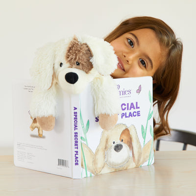 Pacchetto libro e peluche - Cucciolo