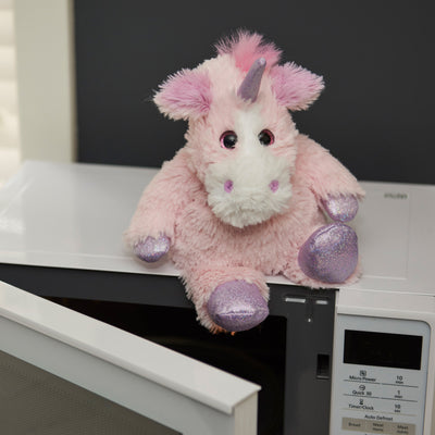Warmies® Junior Unicorno Rosa Scintillante