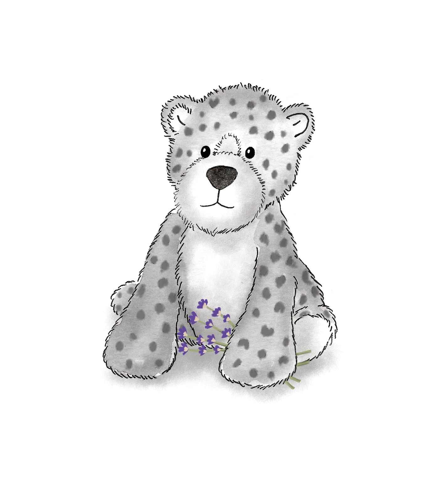 Warmies® Leopardo delle nevi