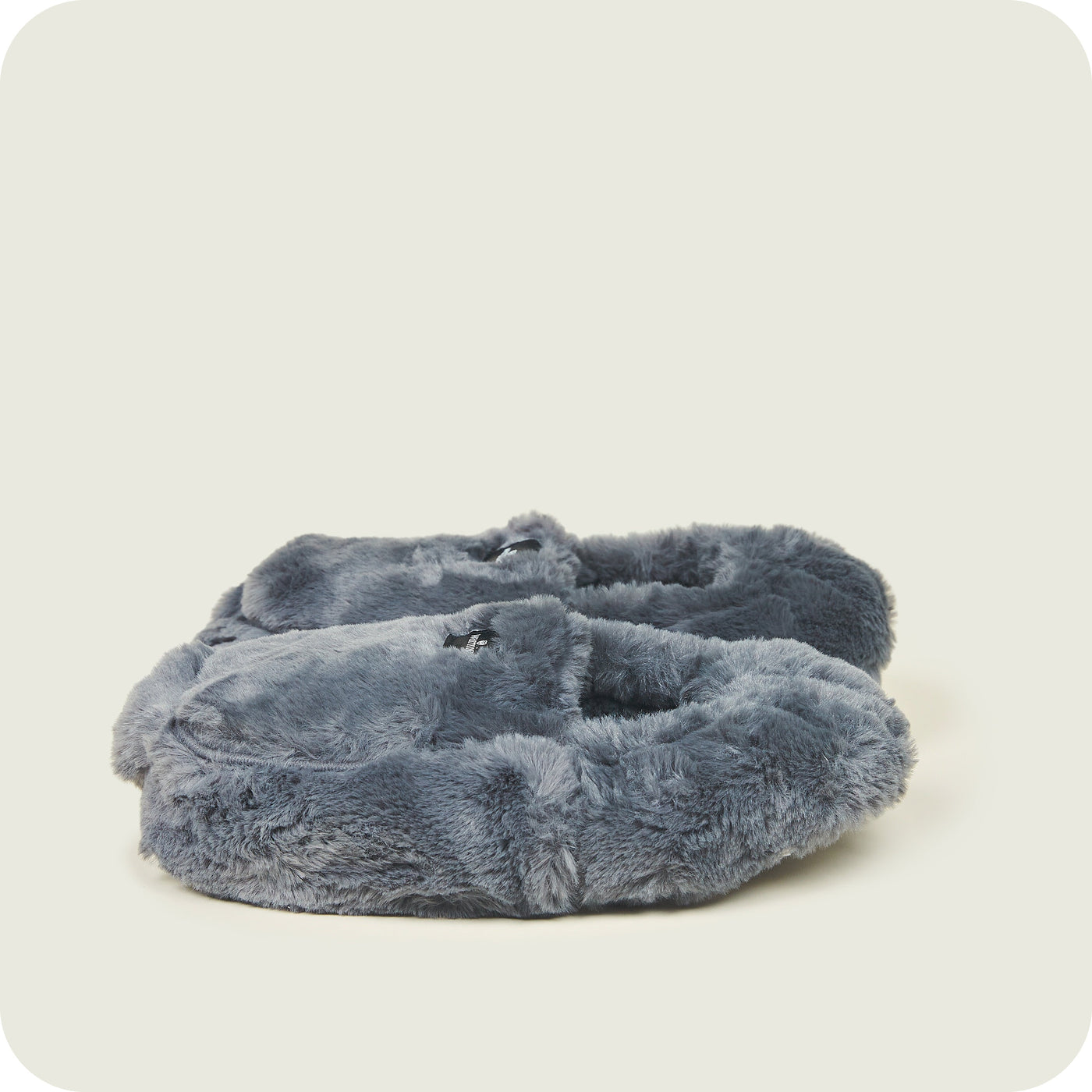 Pantofole Warmies® Luxury Grigio Acciaio