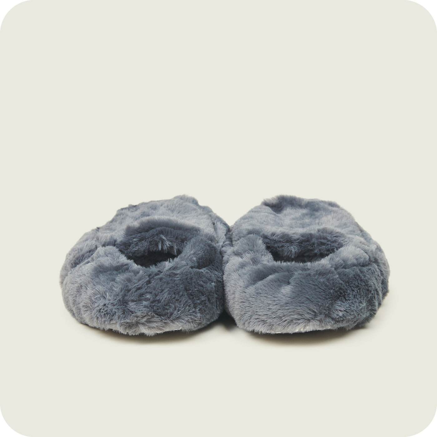 Pantofole Warmies® Luxury Grigio Acciaio