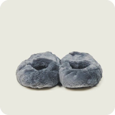 Pantofole Warmies® Luxury Grigio Acciaio