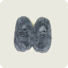 Pantofole Warmies® Luxury Grigio Acciaio