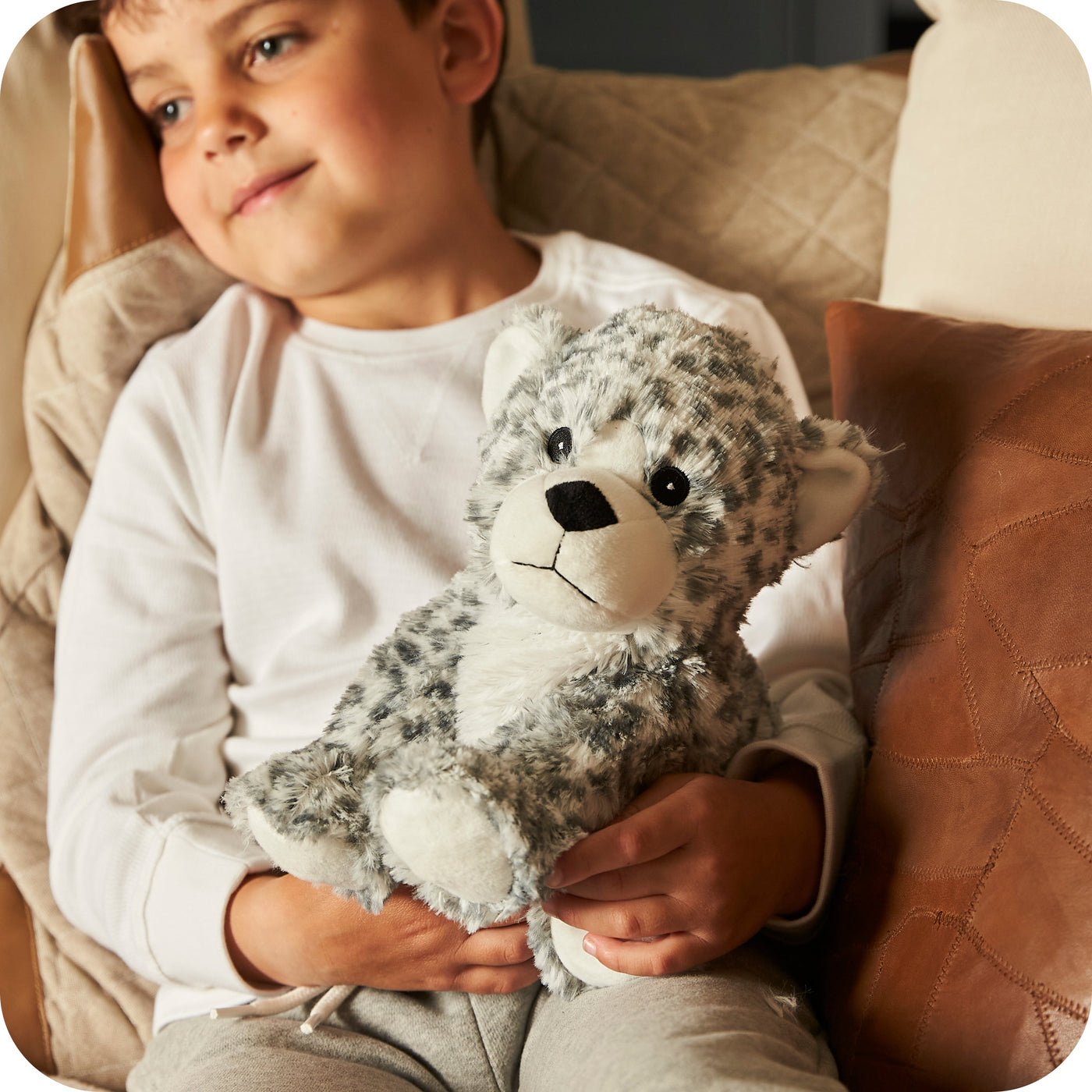 Warmies® Leopardo delle nevi