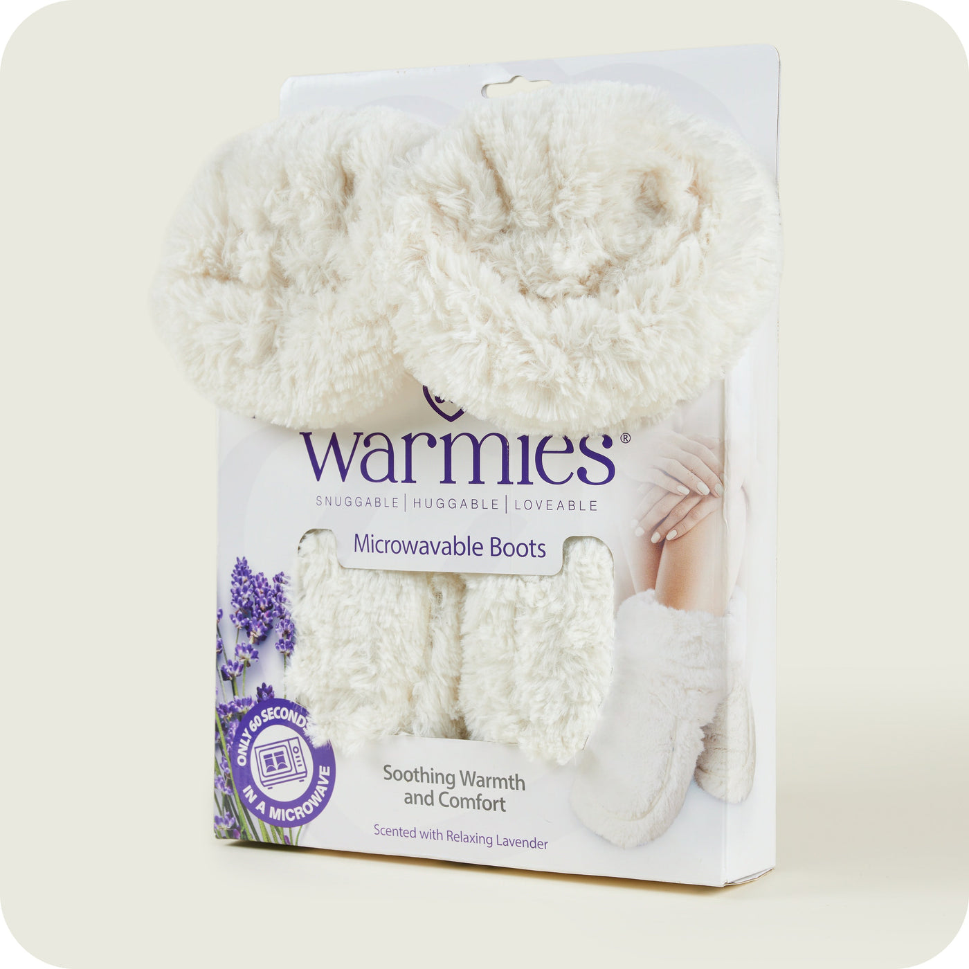 Warmies® Cream Boots