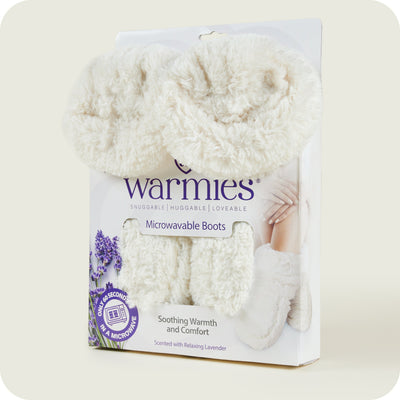 Warmies® Cream Boots