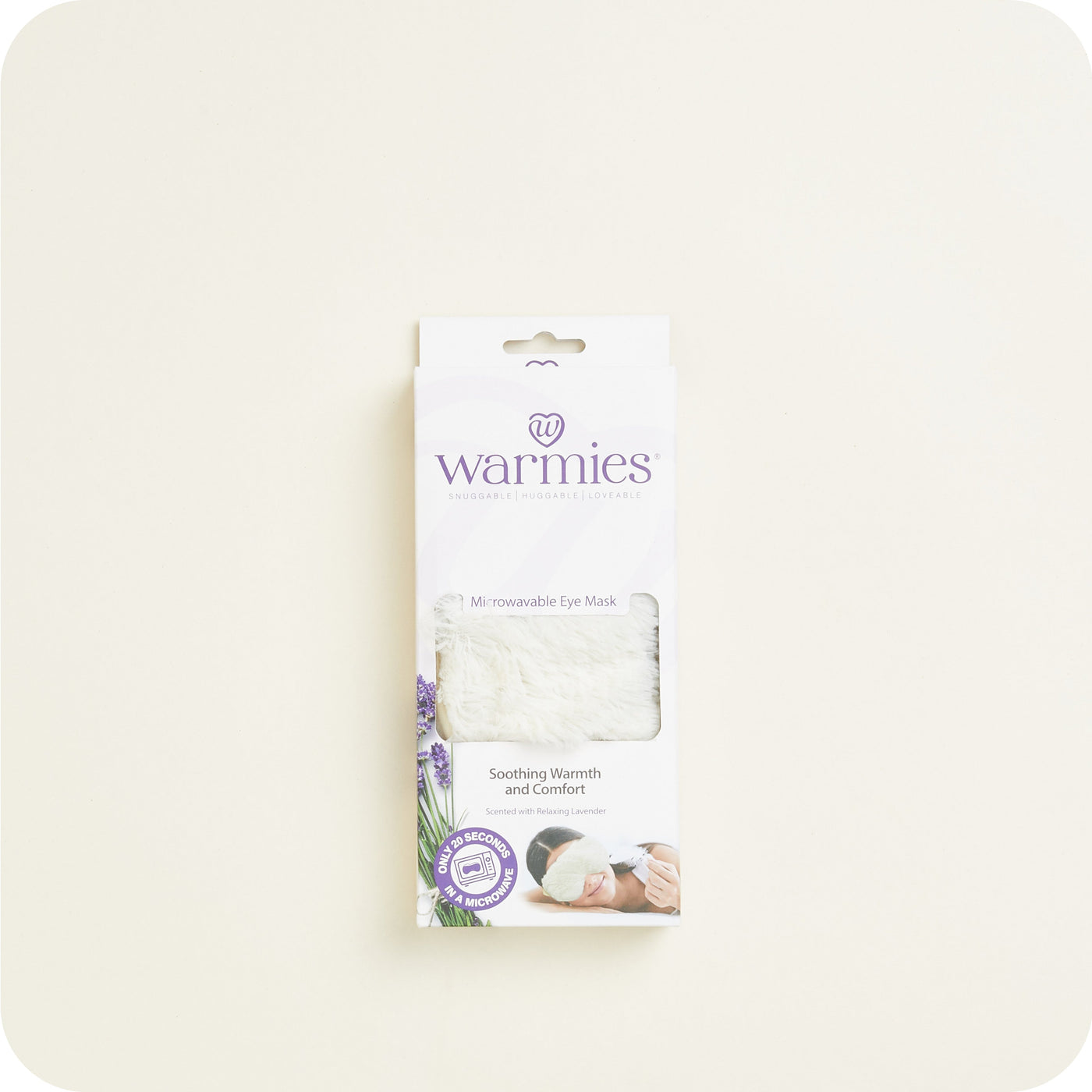 Warmies® Cream Eye Mask