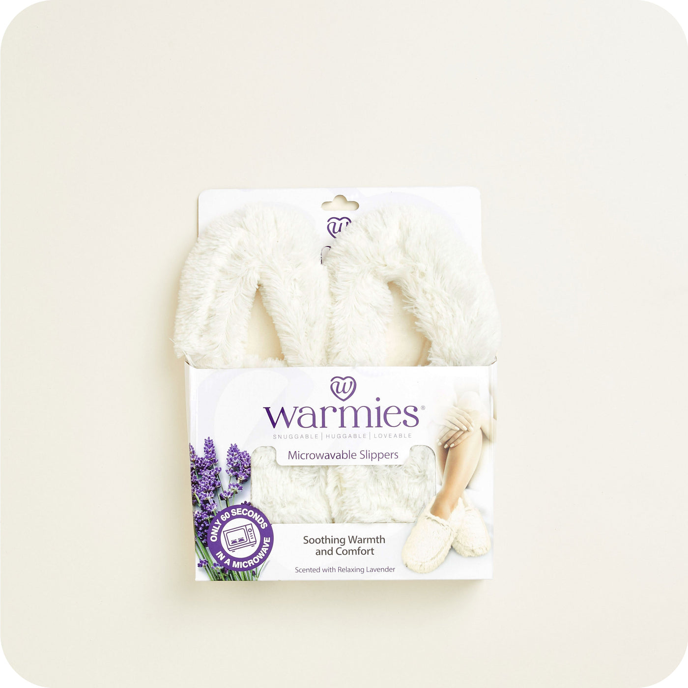 Warmies® Cream Slippers