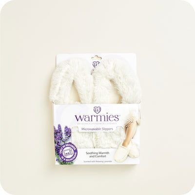 Warmies® Cream Slippers