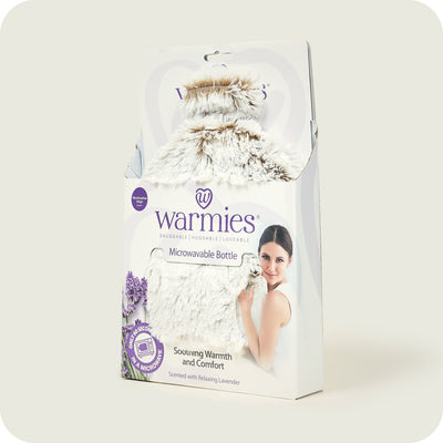 Warmies® Fully Microwavable Marshmallow Beige Bottle