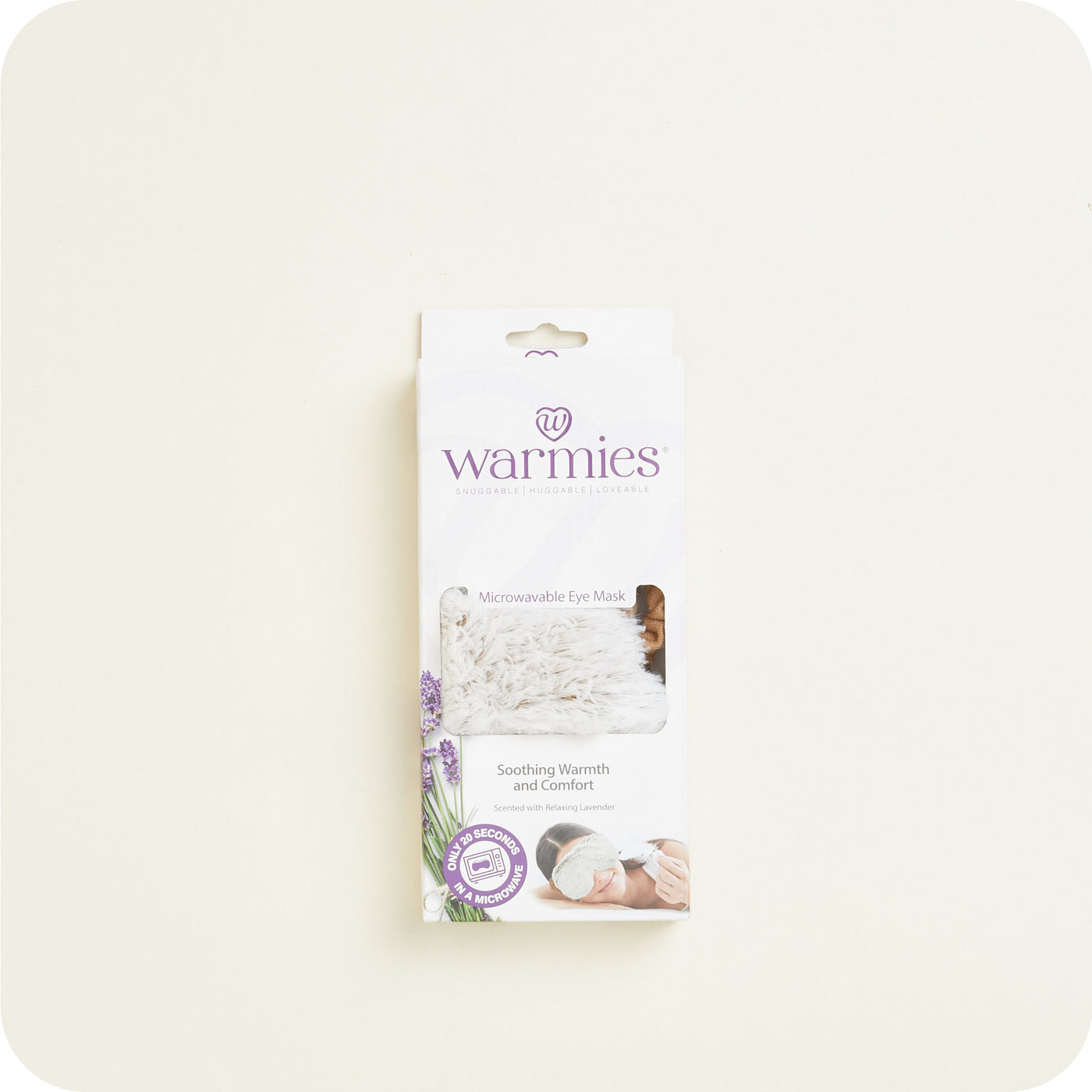 Warmies® Marshmallow Beige Eye Mask