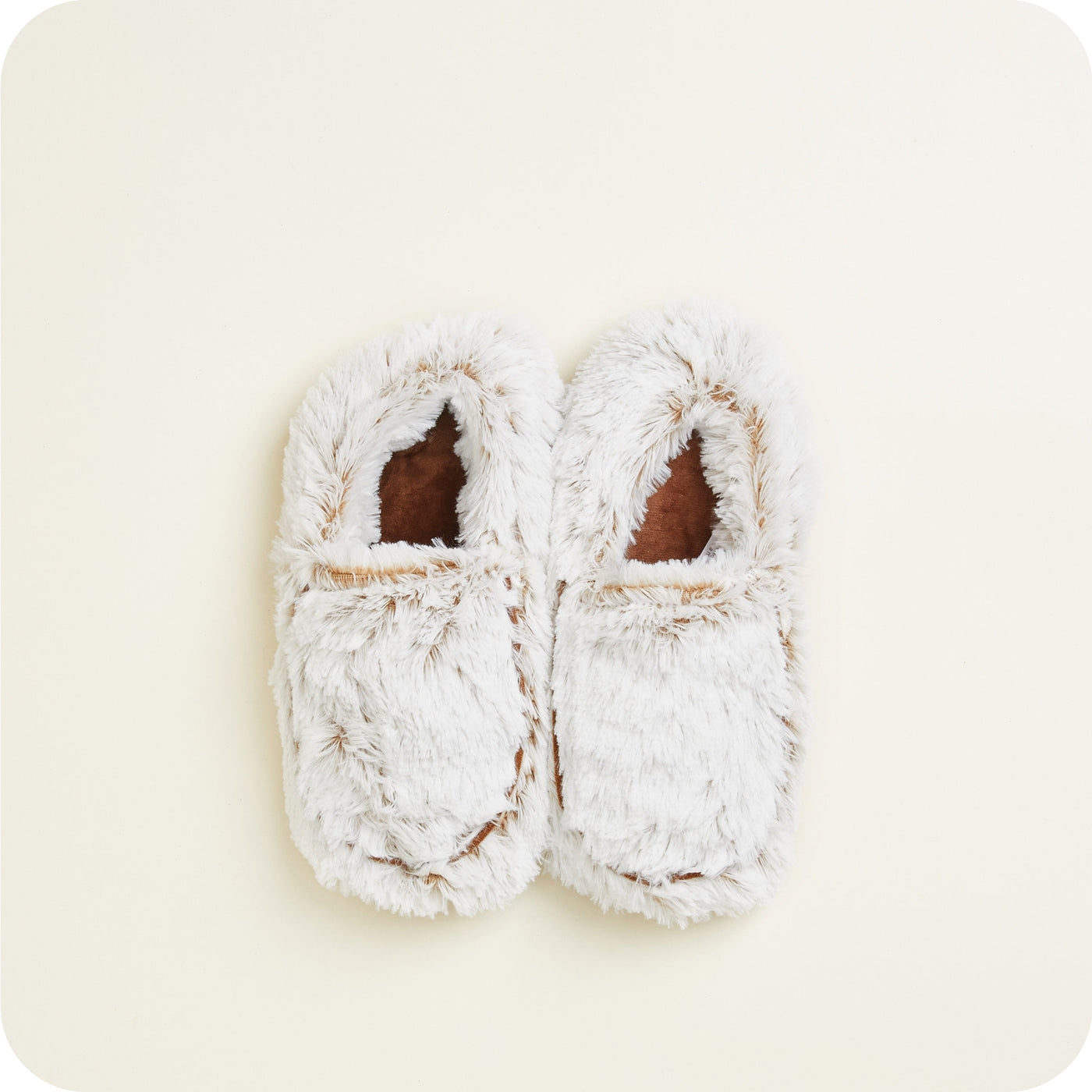 Pantofole Warmies® Marshmallow Beige