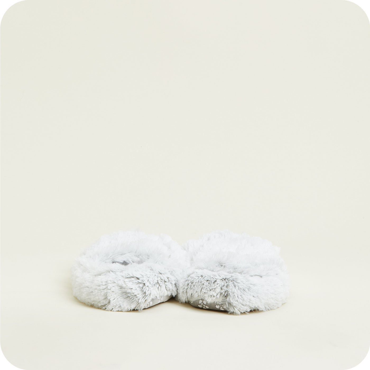 Warmies® Marshmallow Grey Slippers