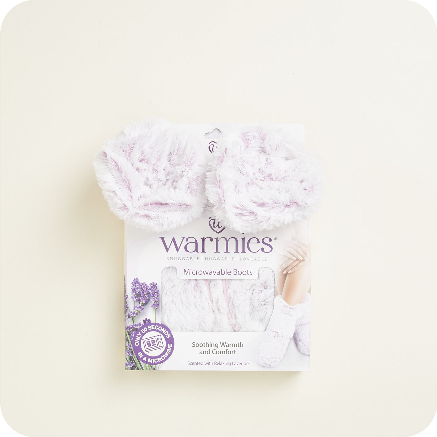 Warmies® Marshmallow Pink Boots